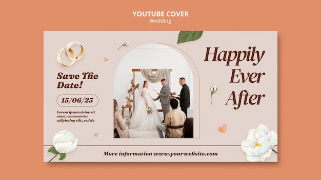 Copertina youtube celebrazione matrimonio