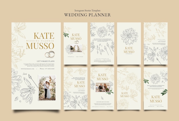 Progettazione del modello di wedding planner