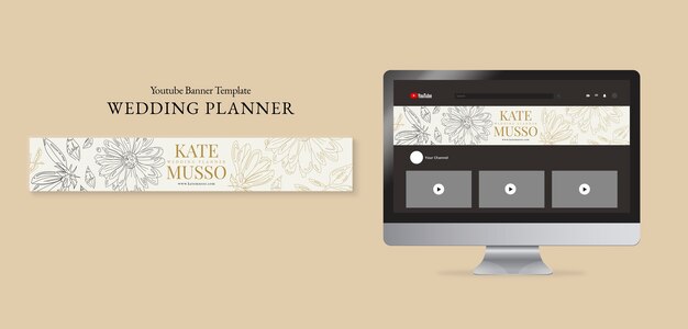 Wedding planner template design