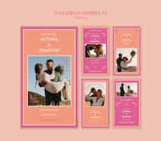 Free PSD wedding teamplte design