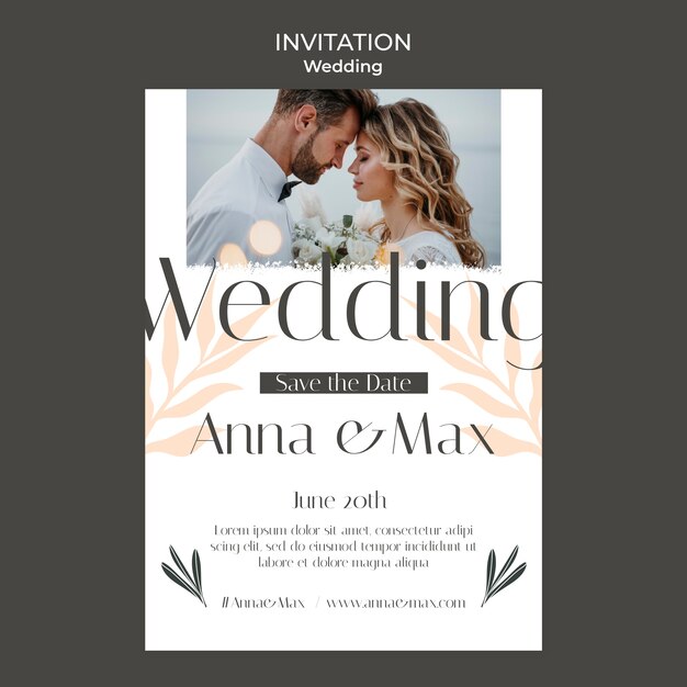 Wedding  template design