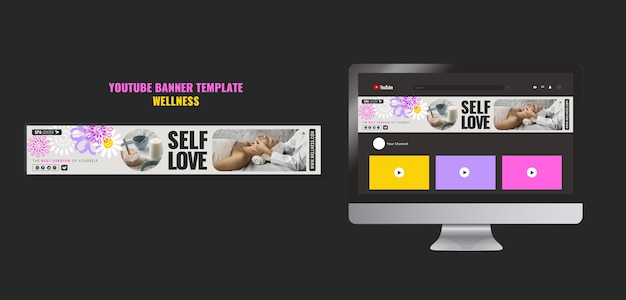 Wellness Template Design – Free PSD Download