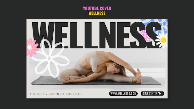 Free PSD wellness  template design