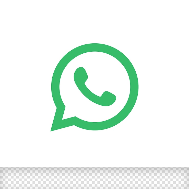 Free PSD whatsapp call icon psd editable