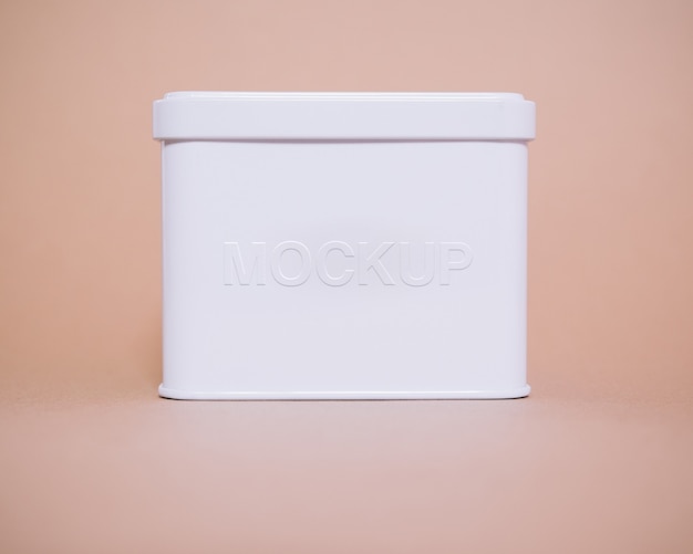 White box mock up design