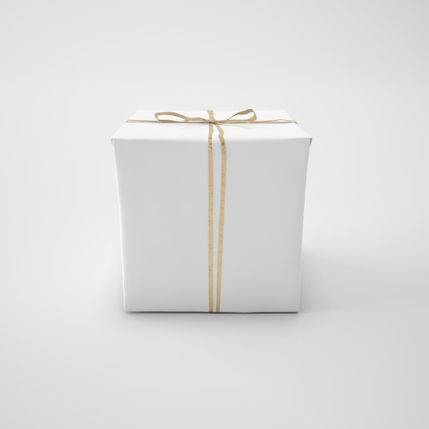 White Box with Cord: Free PSD Templates Download