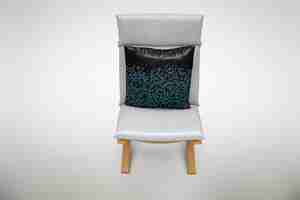 Free PSD white chair mock up