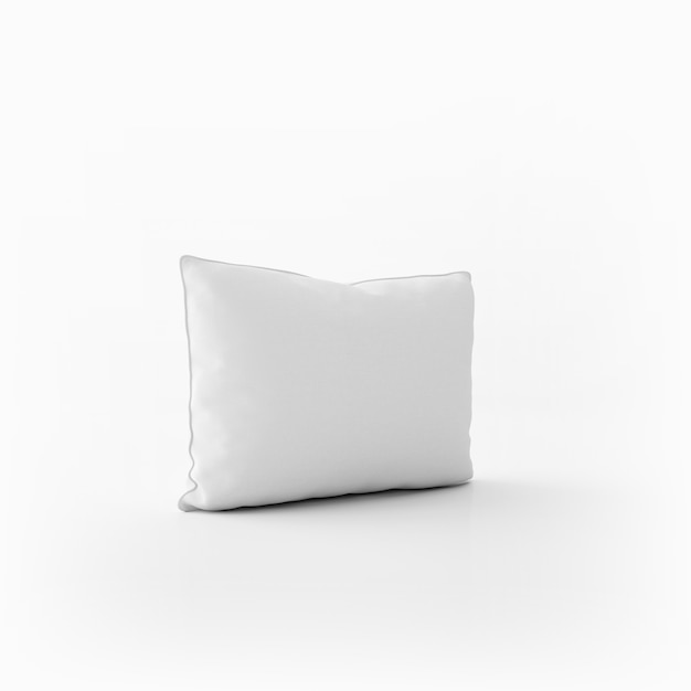 White soft pillow