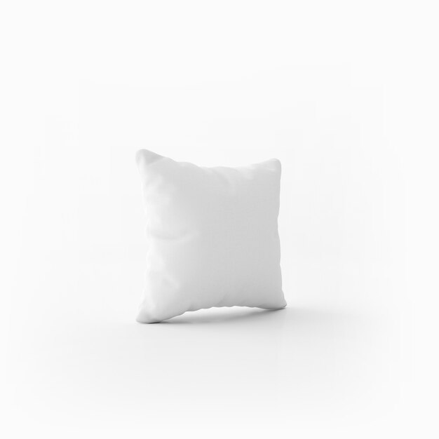 White soft pillow