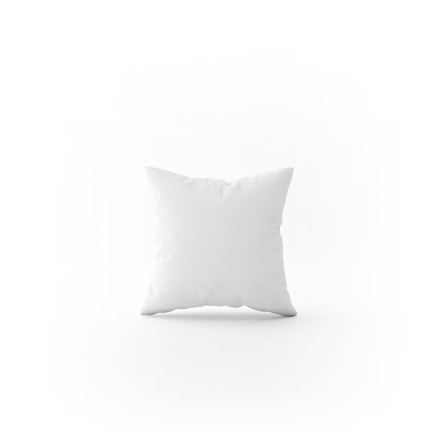 White soft pillow