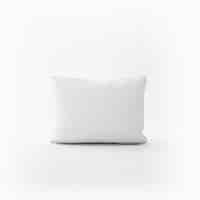 Free PSD white soft pillow