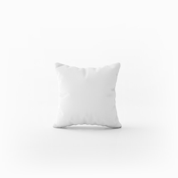 White soft pillow