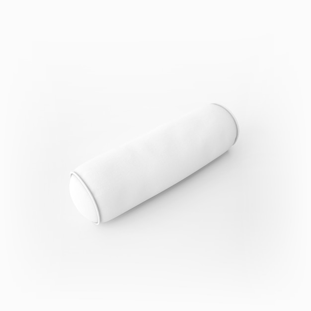 Free PSD white soft pillow