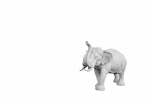 Free PSD wild animal figurine isolated