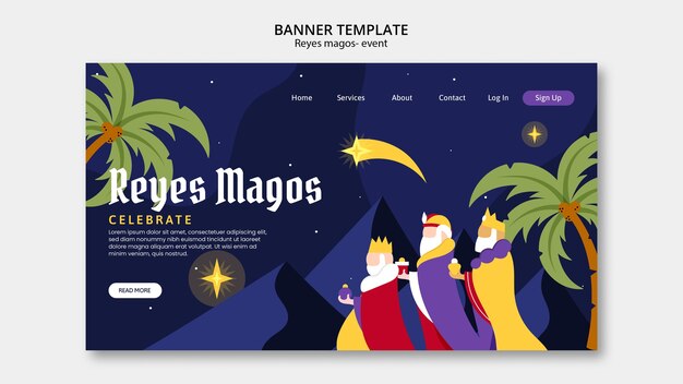 the wise men banner template