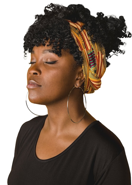 woman portrait isolated
