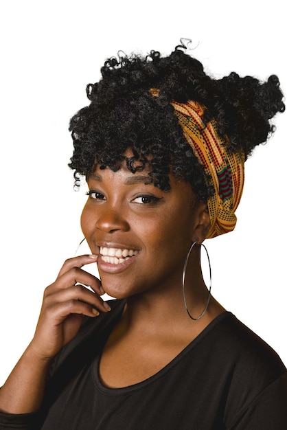 woman portrait isolated
