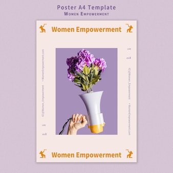 Poster per l'emancipazione delle donne