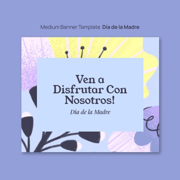 Women's day celebration banner template