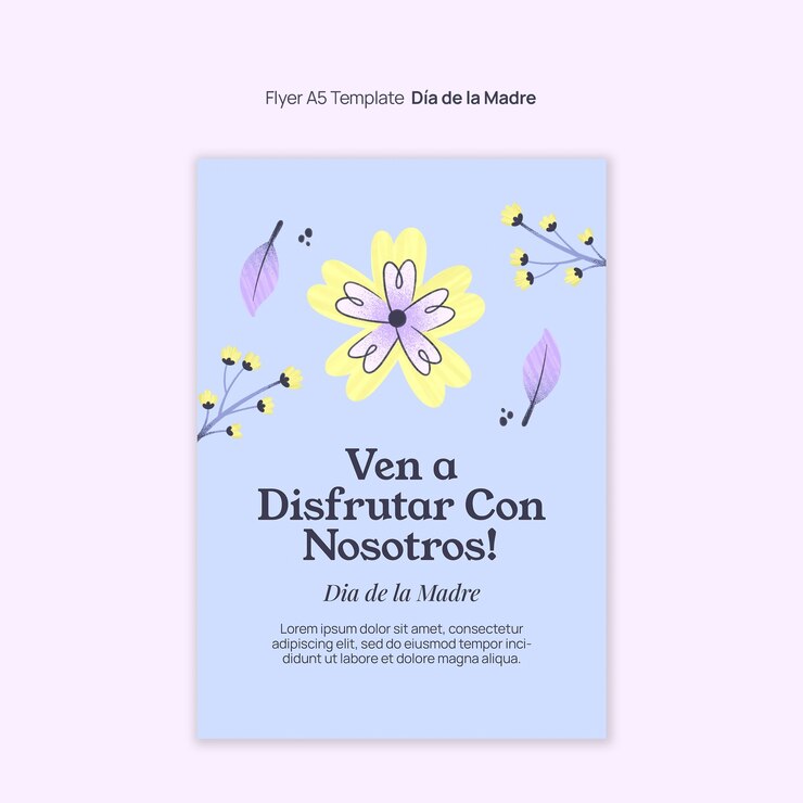 Free PSD women's day celebration poster template