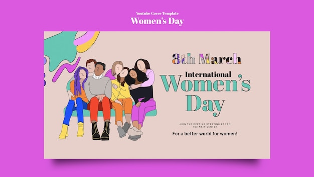 women's day celebration youtube cover