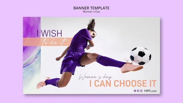 Free PSD womens day banner template