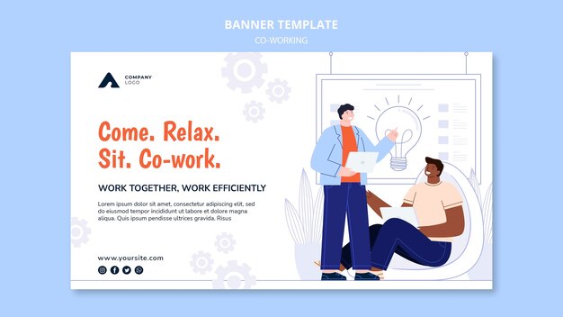 Совместная работа с шаблоном баннера