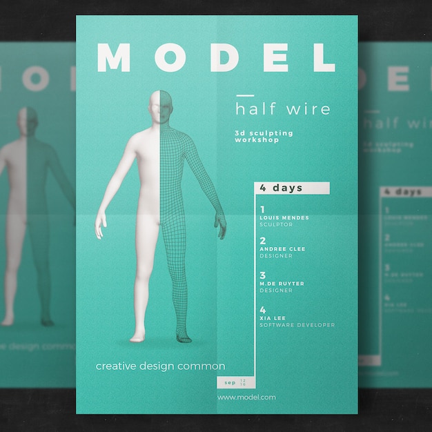 Workshop flyer template