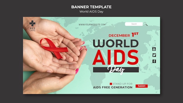 愛滋病模板