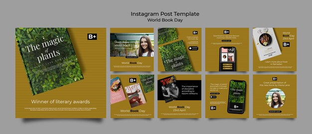 world book day instagram posts