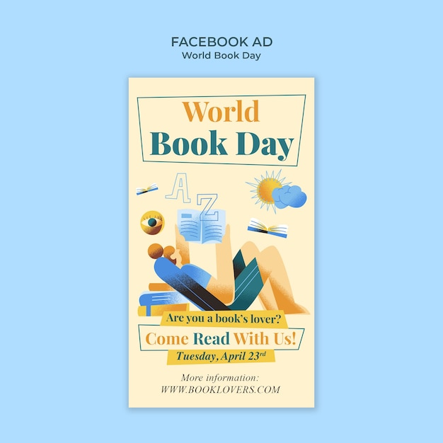 World book day template design