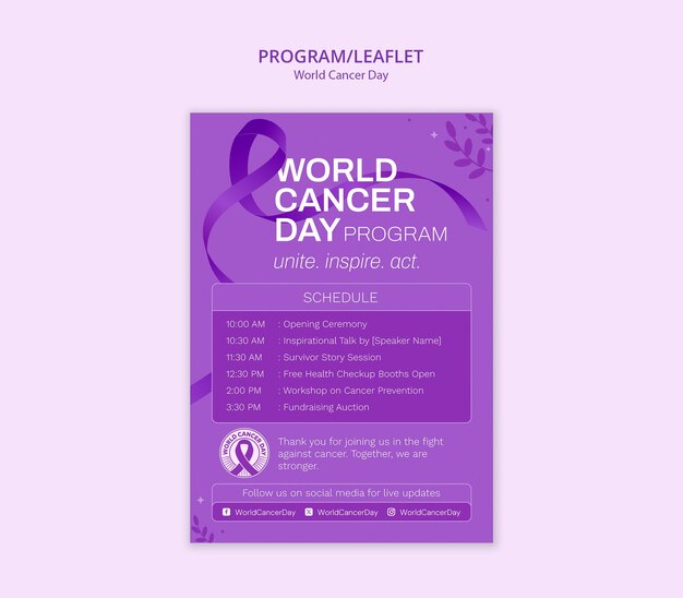World cancer day awareness