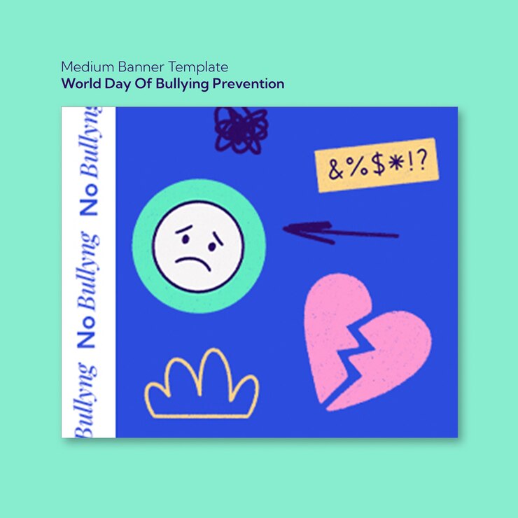 Free PSD world day of bullying prevention template