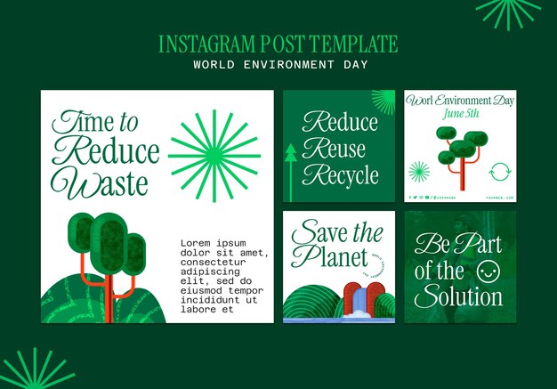 world environment day instagram posts