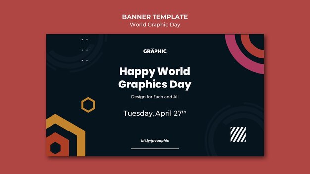 World graphics day banner template