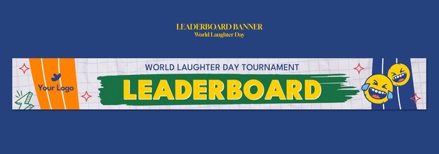 world laughter day celebration banner  template