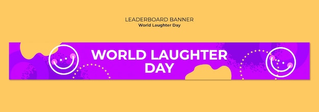 World laughter day template design