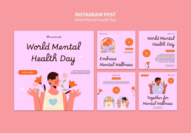 world mental health day instagram posts