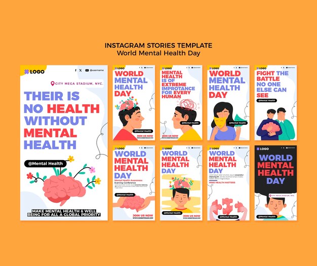 world mental health day instagram stories