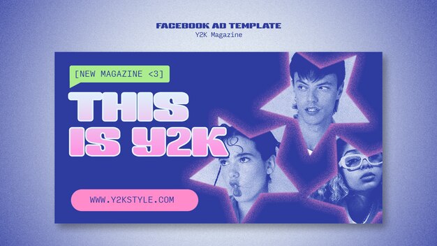 Дизайн шаблона Y2k