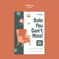 Free PSD yard sale poster template