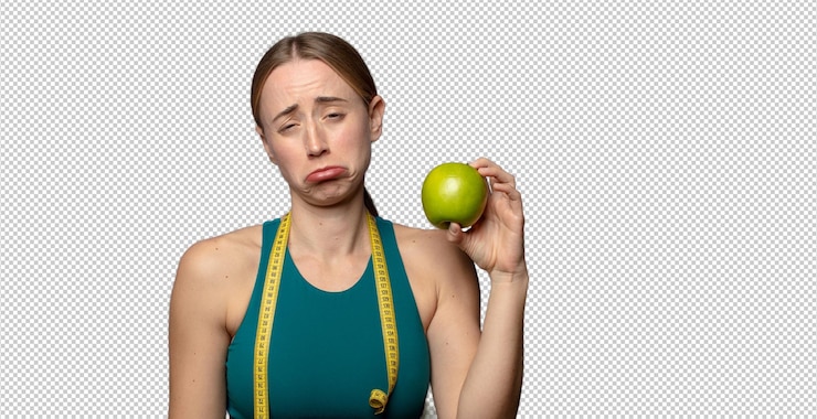 Free PSD young adult blonde woman fitness concept