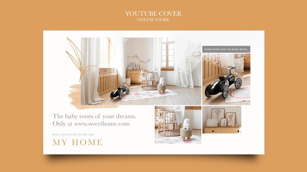 Youtube cover for home furniture online shop