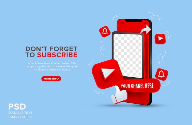 Download Youtube Mockup Psd 100 High Quality Free Psd Templates For Download