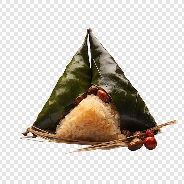 Zongzi isolato su sfondo trasparente