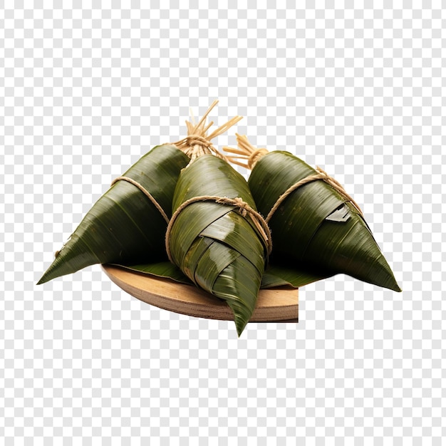 Zongzi isolato su sfondo trasparente