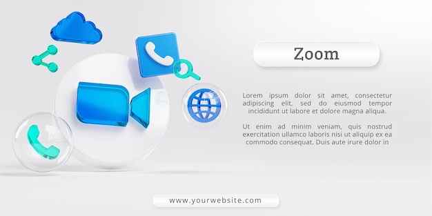 Download Free PSD | Zoom icon