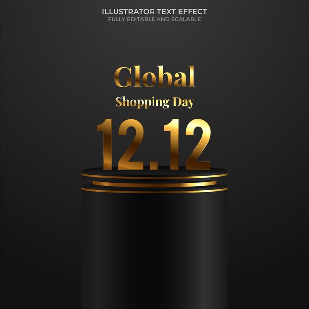 12.12 Shopping day sale banner background