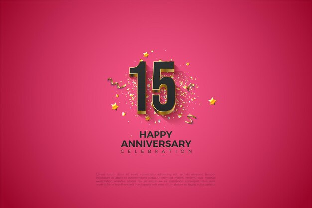 15歳の誕生日 画像 無料のベクター ストックフォト Psd
