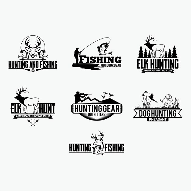 Hunting Logo Images Free Vectors Stock Photos Psd